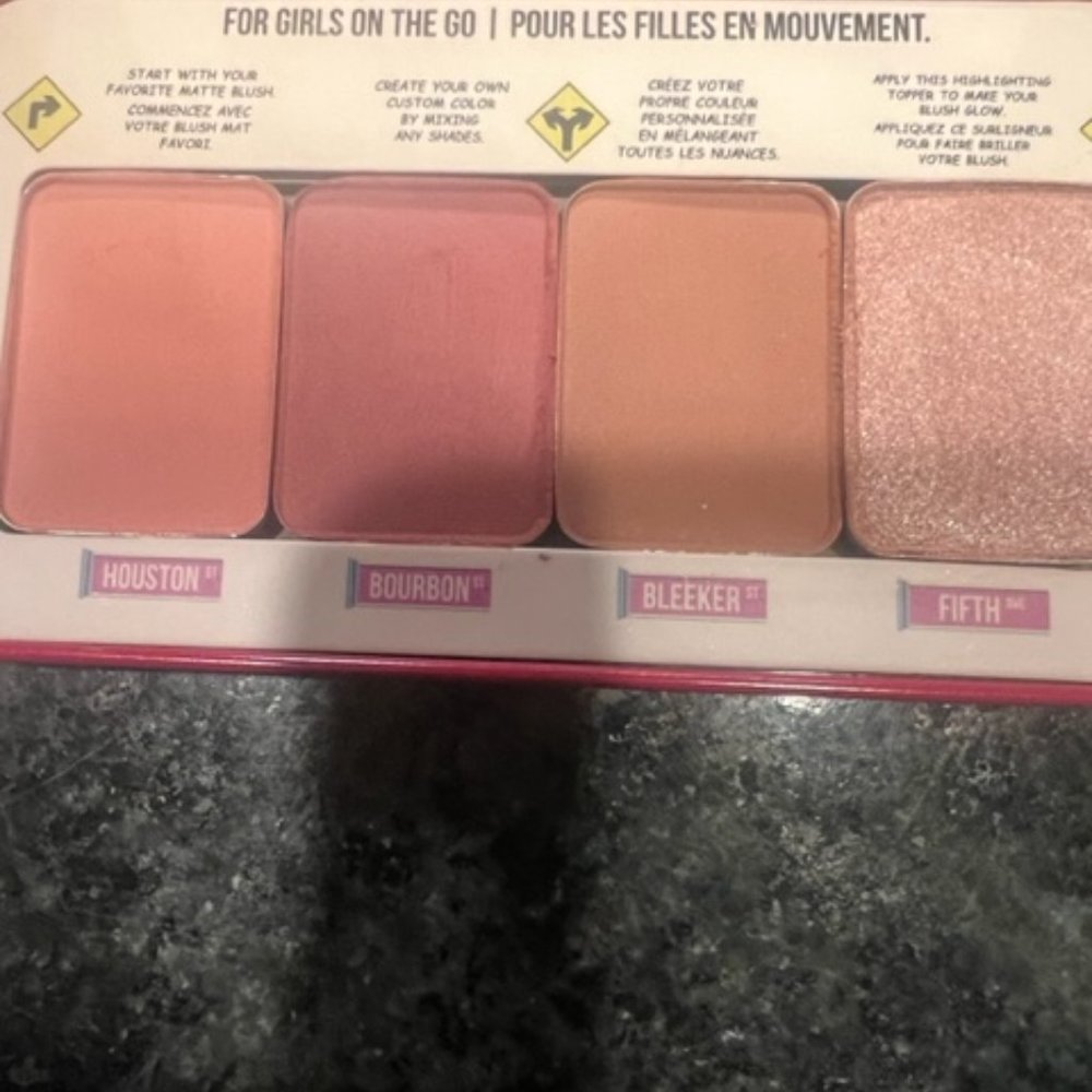 NWOT The Balm Never used Makeup - Eyeshadow Palette, Blush, & Face Palette - Picture 4 of 9